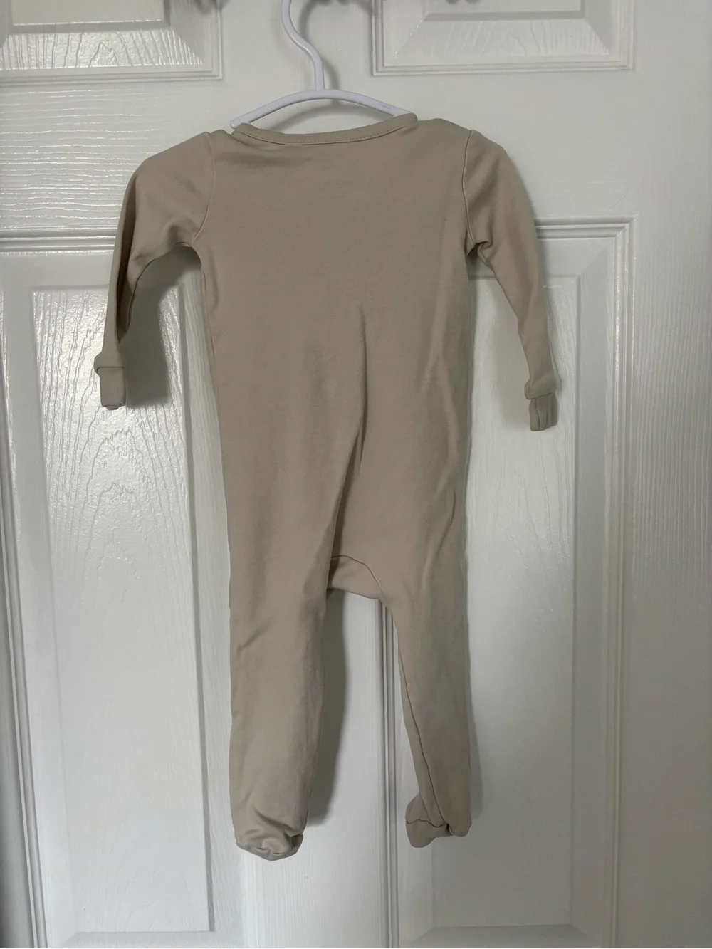 Colored organics 3-6 month beige sleeper